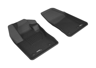 compare product 3D MAXpider 2017-2020 Jeep Compass Kagu 1st Row Floormat - Black