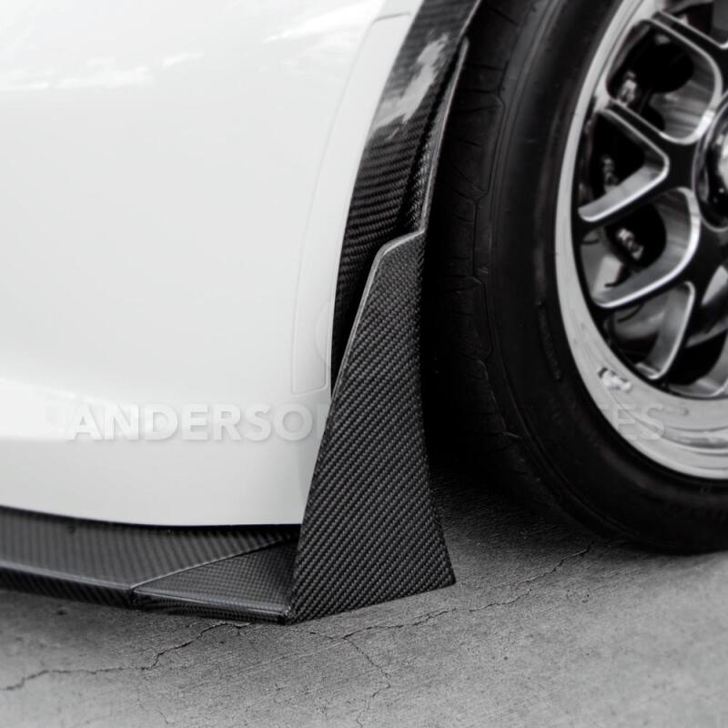 Anderson Composites 14+ Chevrolet Corvette C7 Z06 Front Bumper Canards - My Store