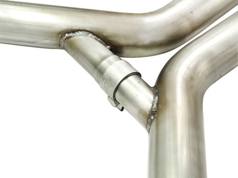 aFe MACHForce XP Exhaust 3in Stainless Stee CB/10 - 13 Chevy Camaro V8 - 6.2L (td) (pol tip) - My Store