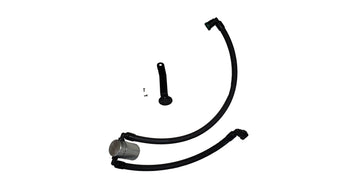 compare product J&L 2024-2025 Ford Mustang 5.0L Oil Separator 3.0 PCV Side - Clear Anodized