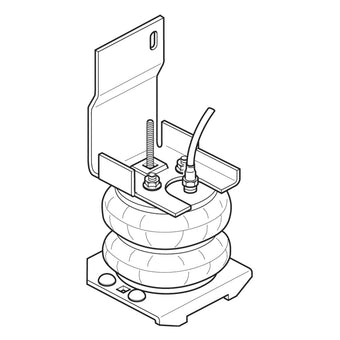compare product Firestone Ride-Rite Air Helper Spring Kit Rear 1992+ Ford E350 Cutaway (W217602061)