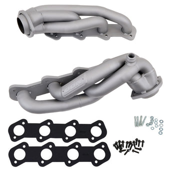 compare product BBK 99-03 Ford F Series Truck 5.4 Shorty Tuned Length Exhaust Headers - 1-5/8 Titanium Ceramic