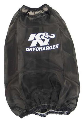 compare product K&N Drycharger Black Air Filter Wrap - Round Tapered