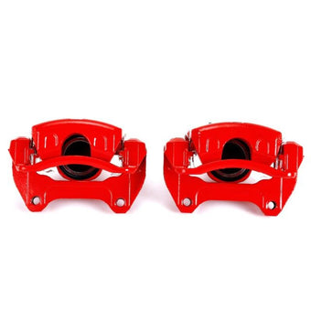 compare product Power Stop 2016 Buick Cascada Front Red Calipers w/Brackets - Pair