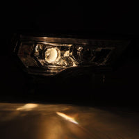 AlphaRex 14 - 22 Toyota 4Runner PRO - Series Projector Headlights Black w/Seq. Sig. + DRL - My Store