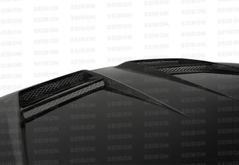 compare product Seibon 10-11 VW Golf GTI 5K/MK6 DV Carbon Fiber Hood w/ Shaved Emblem