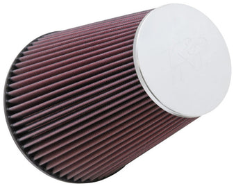 compare product K&N Universal Chrome Filter 6 inch FLG / 7.5 inch Base / 4.5 inch Top / 9 inch Height