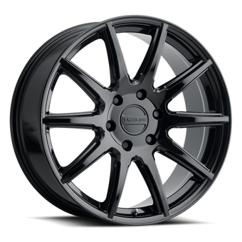 compare product Raceline 159B Spike 22x9.5in / 6x139.7 BP / 15mm Offset / 106.1mm Bore - Gloss Black Wheel