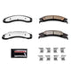 Power Stop 08 - 14 Ford E - 150 Rear Z36 Truck & Tow Brake Pads w/Hardware - My Store