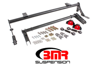 compare product BMR 05-14 S197 Mustang Rear Bolt-On Hollow 35mm Xtreme Anti-Roll Bar Kit (Poly) - Black Hammertone