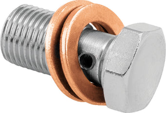 compare product Twin Power Stainless Brake Fitting 7/16 Inch Banjo Bolt