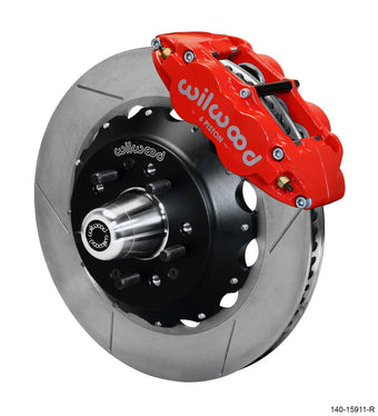 compare product Wilwood Narrow Superlite 6R Front Big Brake Kit 14.00in GT competition Series Rotor - Red