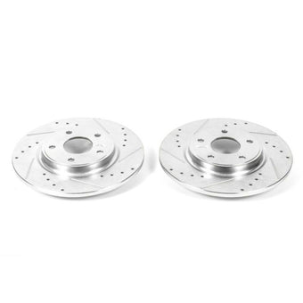 compare product Power Stop 12-16 Chrysler Town & Country Rear Evolution Drilled & Slotted Rotors - Pair