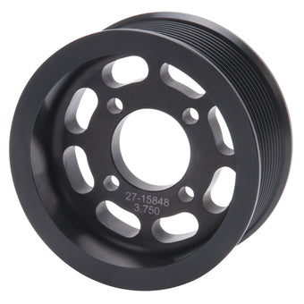 compare product Edelbrock Pulley Supercharger Enforcer 10 Rib 3 75In Black