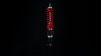compare product Bitubo YLV0 Monoshock Rear Adjustable: Spring Preload, Compression, Red Spring