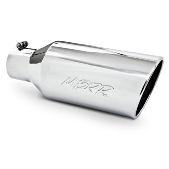 compare product MBRP Universal Tip 7inch O.D. Rolled End 4inch inlet 18inch length - T304 (SINGLE TIP)