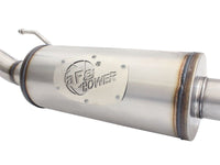 aFe MACHForce XP 2.5in SS - 409 Cat - Back Exhaust 07 - 16 Jeep Wrangler (JK) V6 - 3.6L/3.8L (2 - 4 Door) - My Store