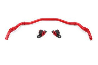 compare product BMR 15-22 S550 Mustang Sway Bar Kit Front Hollow 38mm 3-Hole Adjustable Red