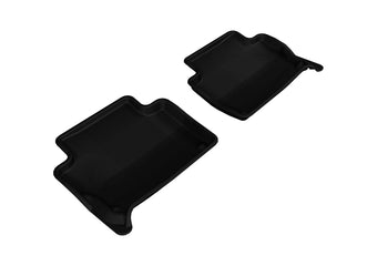 compare product 3D MAXpider 2007-2015 Audi Q7 Kagu 2nd Row Floormats - Black