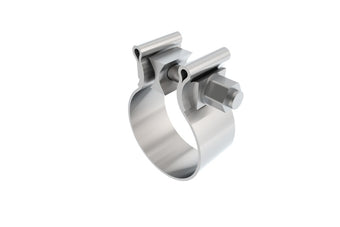 compare product Borla Universal 2.25in (57mm) Stainless Steel Half Moon Clamp