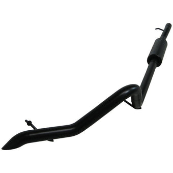 compare product MBRP 2007-2009 Jeep Wrangler (JK) 3.8L V6 4 dr Off-Road Tail Pipe Muffler before Axle