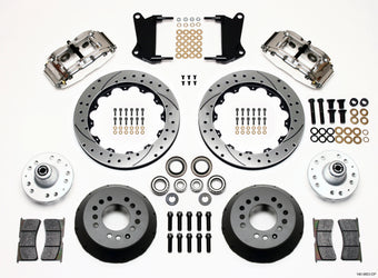 compare product Wilwood Narrow Superlite 6R Front Hub Kit 12.88in Drill Pol 67-69 Camaro 64-72 Nova Chevelle