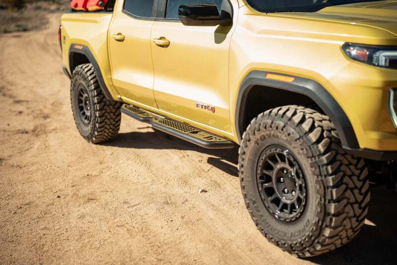 DV8 Offroad 23 - 24 Chevy Colorado OE Plus Side Steps - Black Steel - My Store