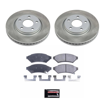 compare product Power Stop 2005 Saturn Relay Front Semi-Coated Rotor Kit