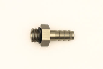 compare product DeatschWerks 6AN ORB Male To 3/8in. Male Triple Barb Fitting (Incl. O-Ring)