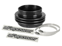 aFe Magnum FORCE Intake Coupling Kit (5 IN ID to 4 - 1/2 IN ID x3 - 1/4 IN L) Straight Bellow - Black - My Store