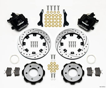 compare product Wilwood Combination Parking Brake Rear Kit 12.19in Drilled 2006-Up Civic / CRZ