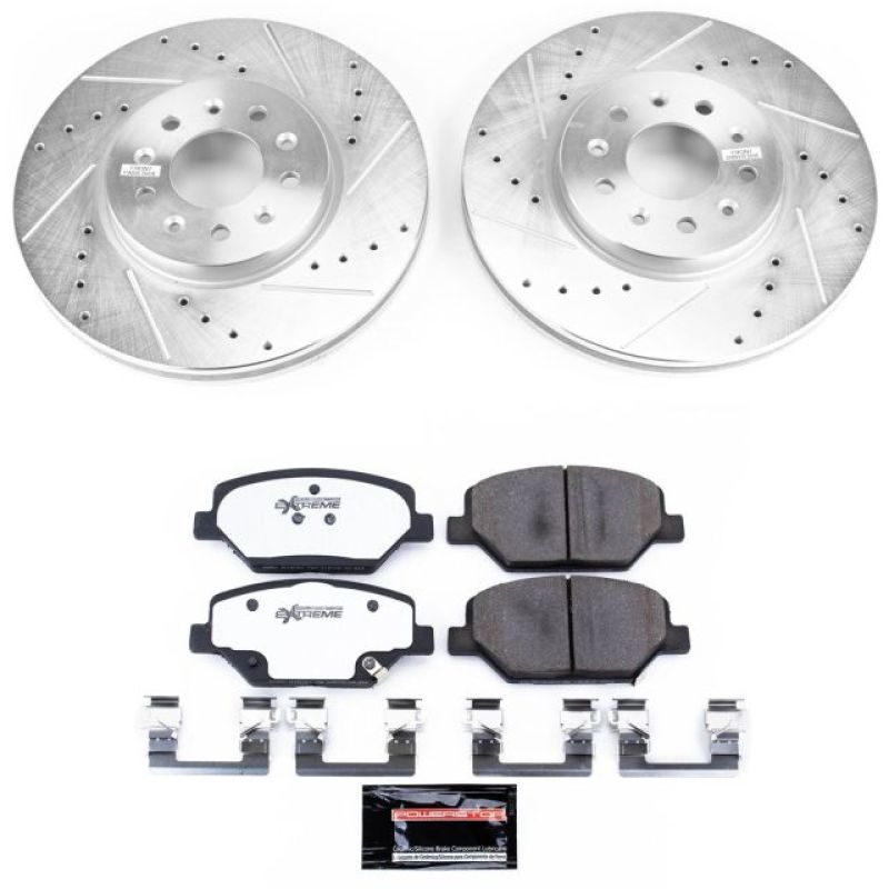 Power Stop 16 - 18 Buick Envision Front Z26 Street Warrior Brake Kit - My Store