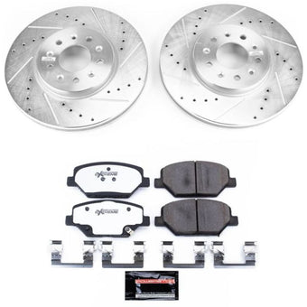 compare product Power Stop 16-18 Buick Envision Front Z26 Street Warrior Brake Kit