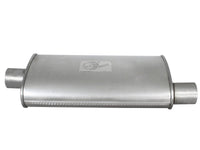 aFe Scorpion Replacement Alum Steel Muffler Double Layer 2 - 1/2in In/Out Center/Offset 18inL x9inW - My Store