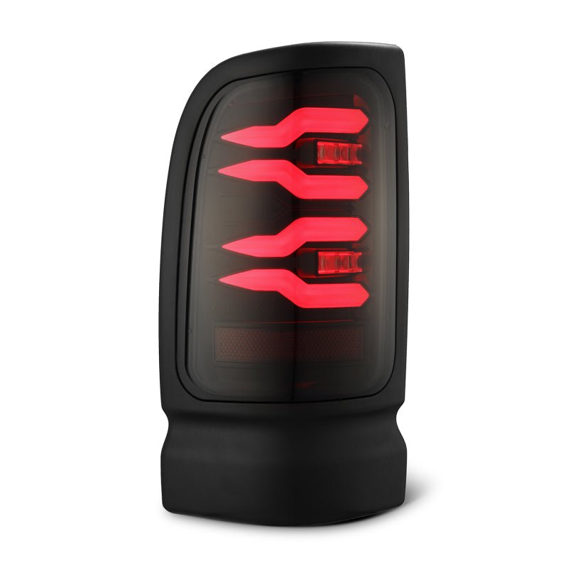 AlphaRex 94 - 01 Dodge Ram 1500/2500/3500 LUXX - Series LED Tail Lights - Black/Red - My Store