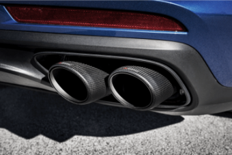 compare product Akrapovic 17-18 Porsche Panamera Turbo Tail Pipe Set (Carbon)