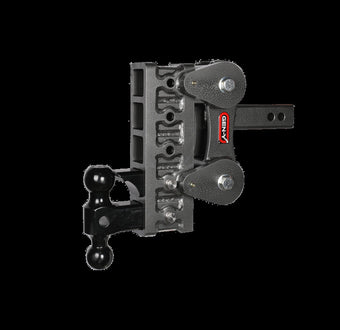 compare product Gen-Y The Boss Torsion-Flex 2in Shank 7.5in Drop 10K Hitch w/GH-031 Dual-Ball/GH-032 Pintle Lock