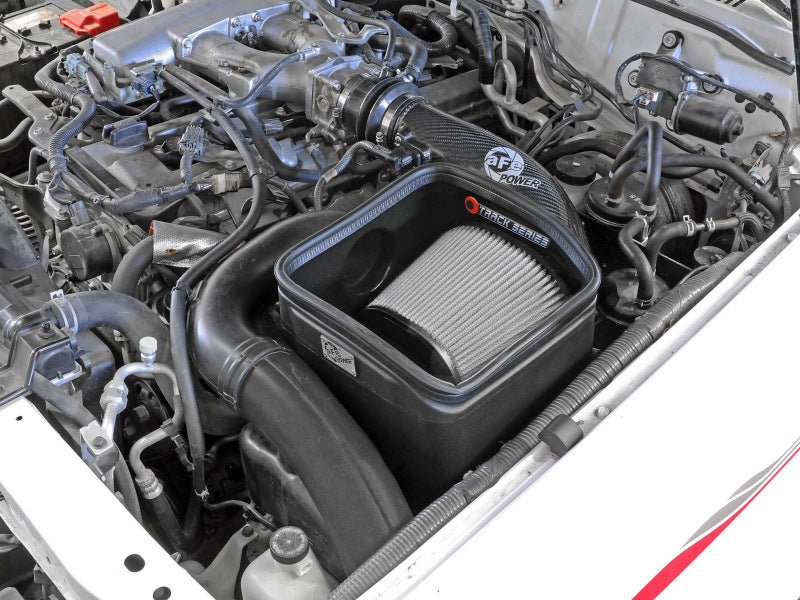 aFe 19 - 23 Nissan Patrol 4.8L L6 Track Series Carbon Fiber Intake System w/Pro DRY S Filter - My Store
