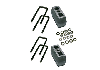 compare product Superlift 89-96 Toyota Pickup 4WD Short Bed Standard Cab 4in Block Kit w/ 3.312in Wide U-Bolts