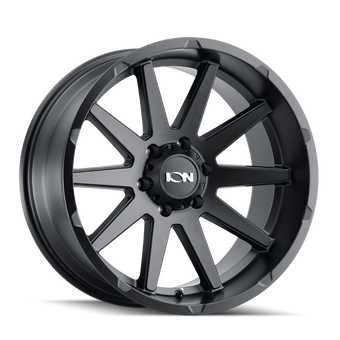 compare product ION Type 143 17x9 / 5x139.7 BP / 18mm Offset / 108mm Hub Matte Black Wheel