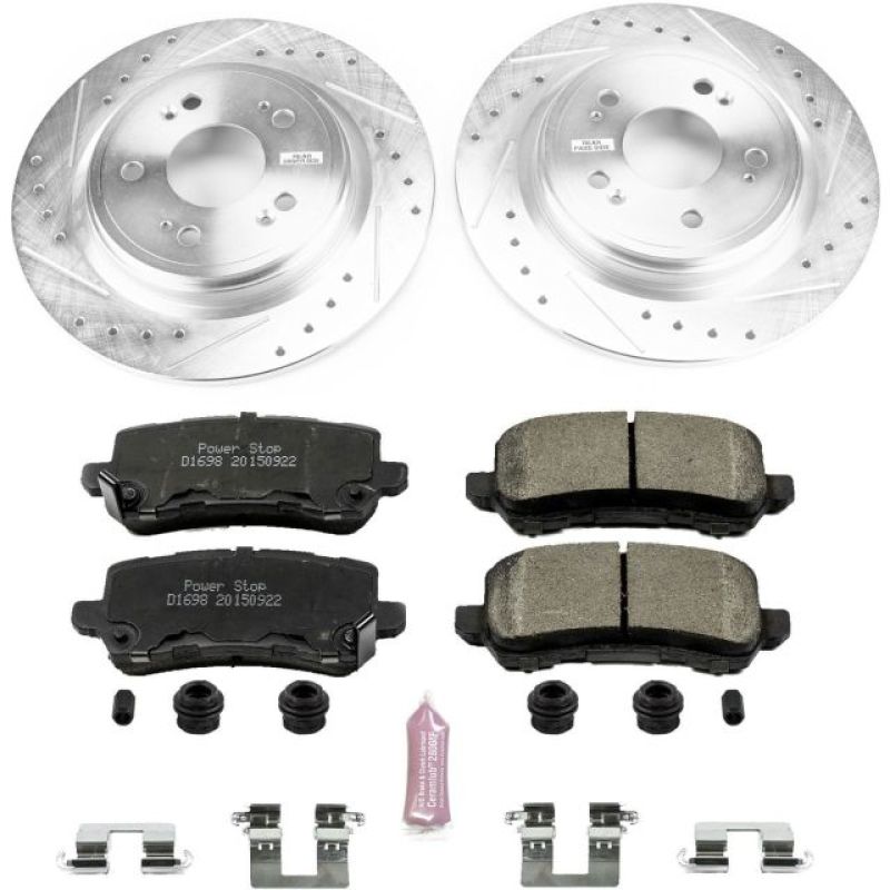 Power Stop 14 - 19 Acura RLX Rear Z23 Evolution Sport Brake Kit - My Store