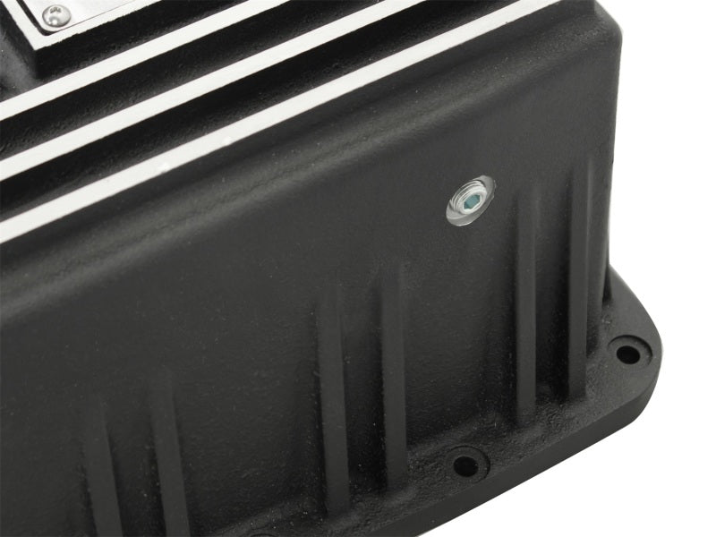 aFe Power Transmission Pan Black Machined 09 - 14 Ford 6R80 F - 150 Trucks - My Store