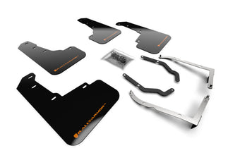 compare product Rally Armor 18-23 Subaru Crosstrek Black UR Mud Flap w/Orange Logo