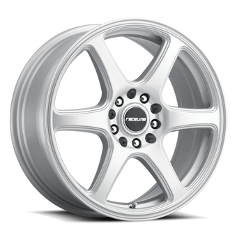 compare product Raceline 146S Matrix 15x7in / 4x100/4x108 BP / 40mm Offset / 72.62mm Bore - Gloss Silver Wheel