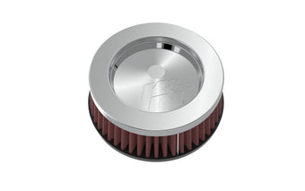 compare product K&N Universal Round Clamp-On Air Filter 2in. Flange / 5-3/8in. OD / 2in. Height