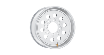 compare product Raceline 882MC Mod 17.5x6.75 / 8X6.5 BP / 0mm Offset / 4.77mm Bore - Alum Wheel (CAP NOT INCLUDED)