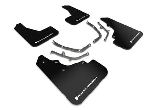 compare product Rally Armor 19-26 Mazda3 Hatchback Black UR Mud Flap w/White Logo