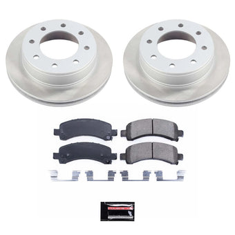 compare product Power Stop 07-20 GMC Savana 3500 Rear Semi-Coated Rotor Kit