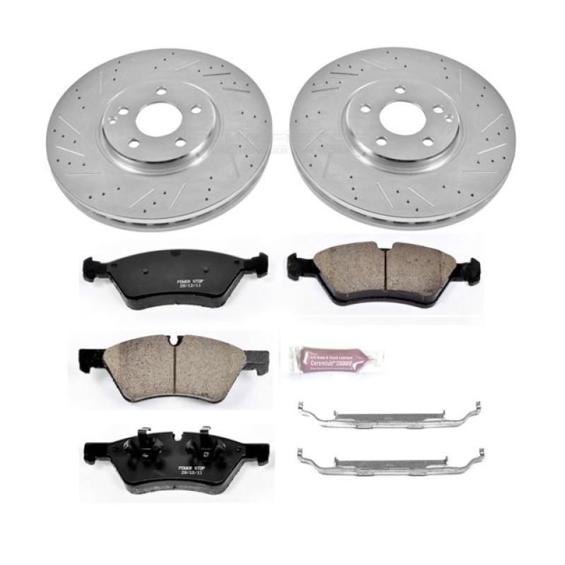 Power Stop 07 - 09 Mercedes - Benz E350 Front Z23 Evolution Sport Brake Kit - My Store