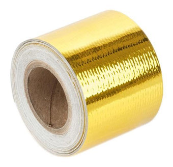 compare product Torque Solution Gold Reflective Heat Tape 2in x 15ft